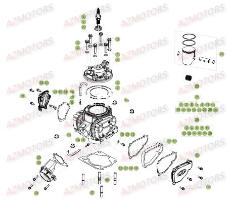 BOUGIE IRIDIO T40352G BETA pour CYLINDRE de XTRAINER 250 MY18