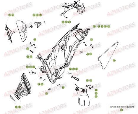 FILTRE AIR BETA pour FILTRE A AIR de XTRAINER 250 MY18