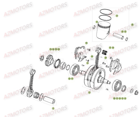 VILEBREQUIN pour XTRAINER 250 MY18