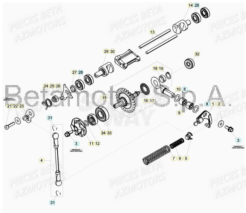 SOUPAPES pour XTRAINER 250 MY19