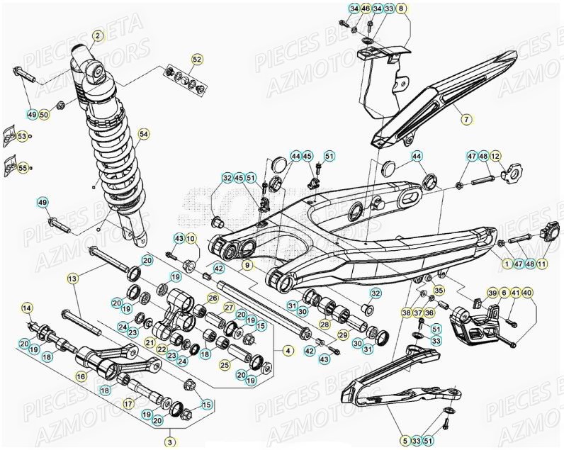 BRAS OSCILLANT pour XTRAINER 250 MY21