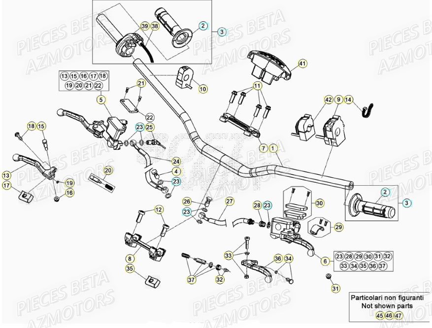 GUIDON pour XTRAINER 250 MY21