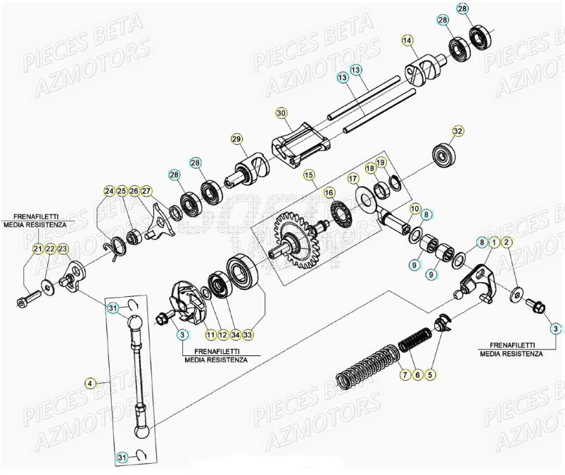 SOUPAPES pour XTRAINER 250 MY21