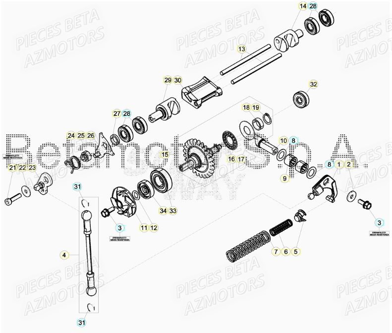 SOUPAPES pour XTRAINER 300 MY19