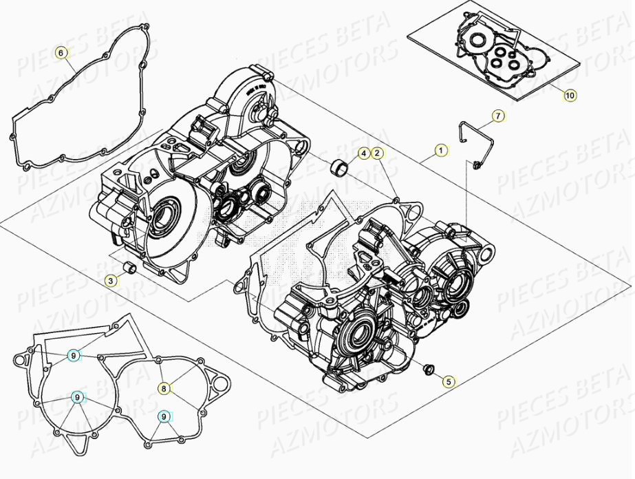 Carter BETA Pieces BETA RR XTRAINER 300 2T - (2020)