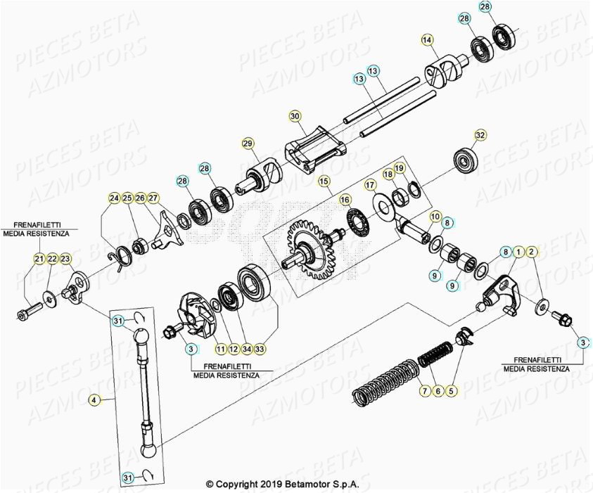 POMPE A EAU pour XTRAINER 300 MY20