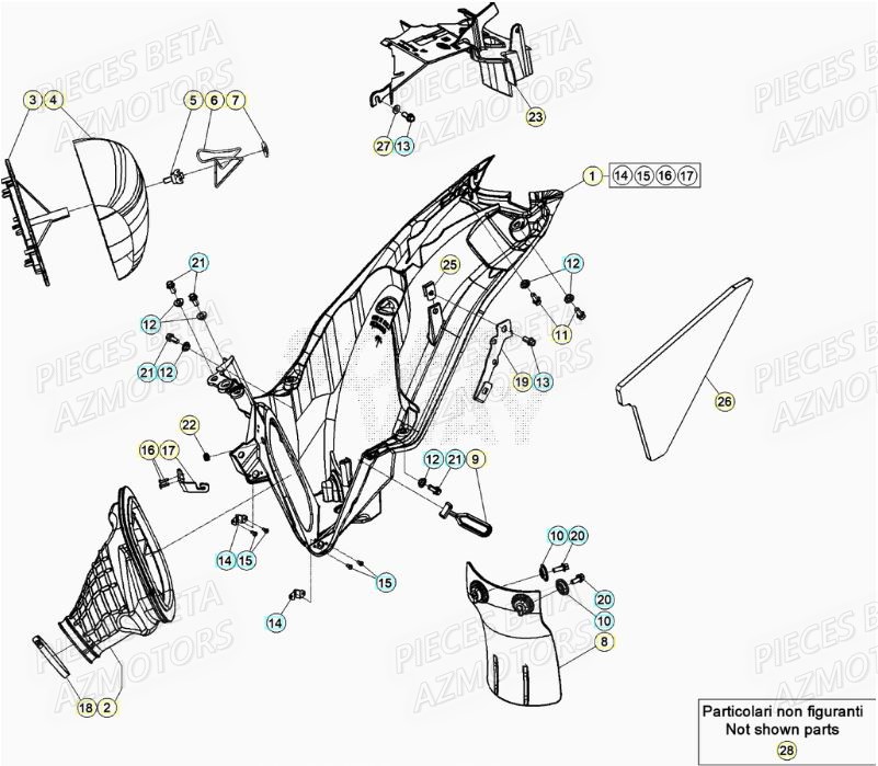 FILTRE A AIR pour XTRAINER 300 MY21