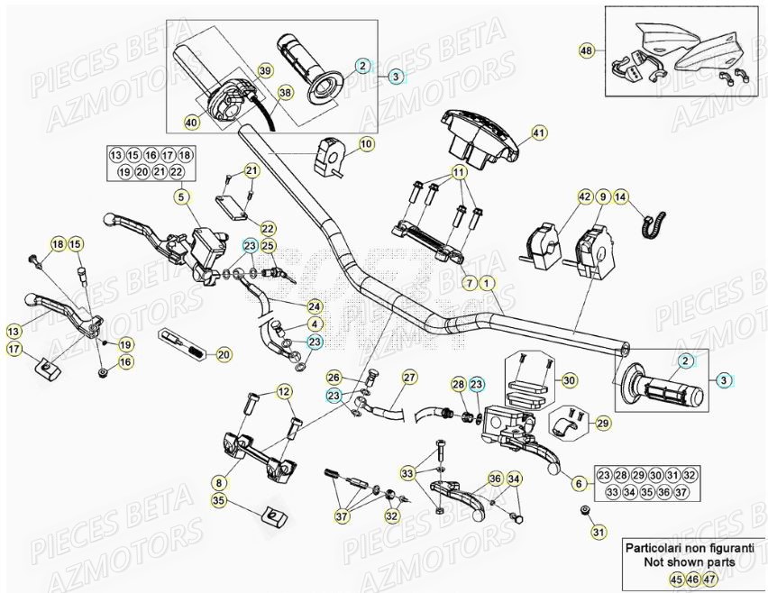 GUIDON BETA Pieces BETA RR XTRAINER 300 2T - (2022)