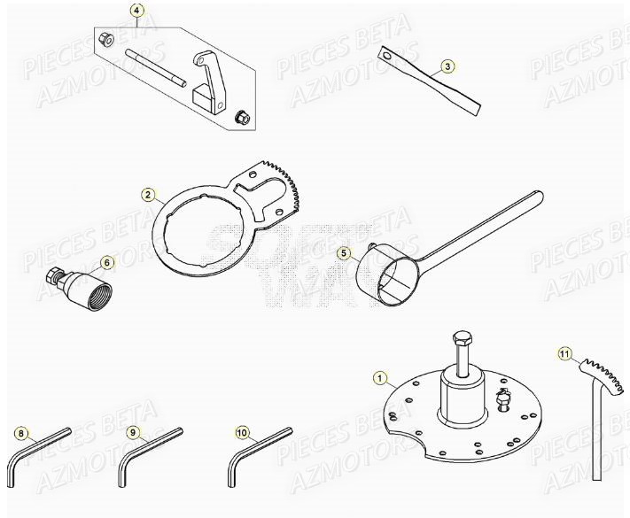 OUTILS SPECIAUX BETA XTRAINER 300 MY22